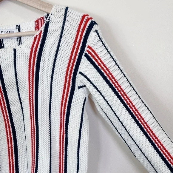 Frame Cropped  Crew Neck Sweater - Picture 5 of 14